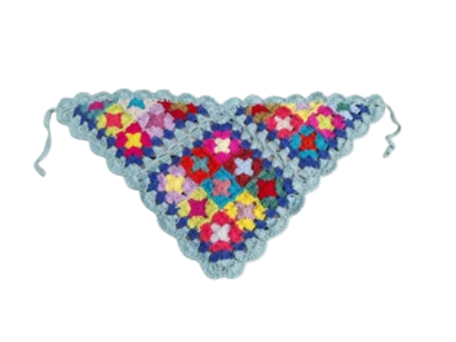 Einfache Zunahme Bandana Granny Square häkeln