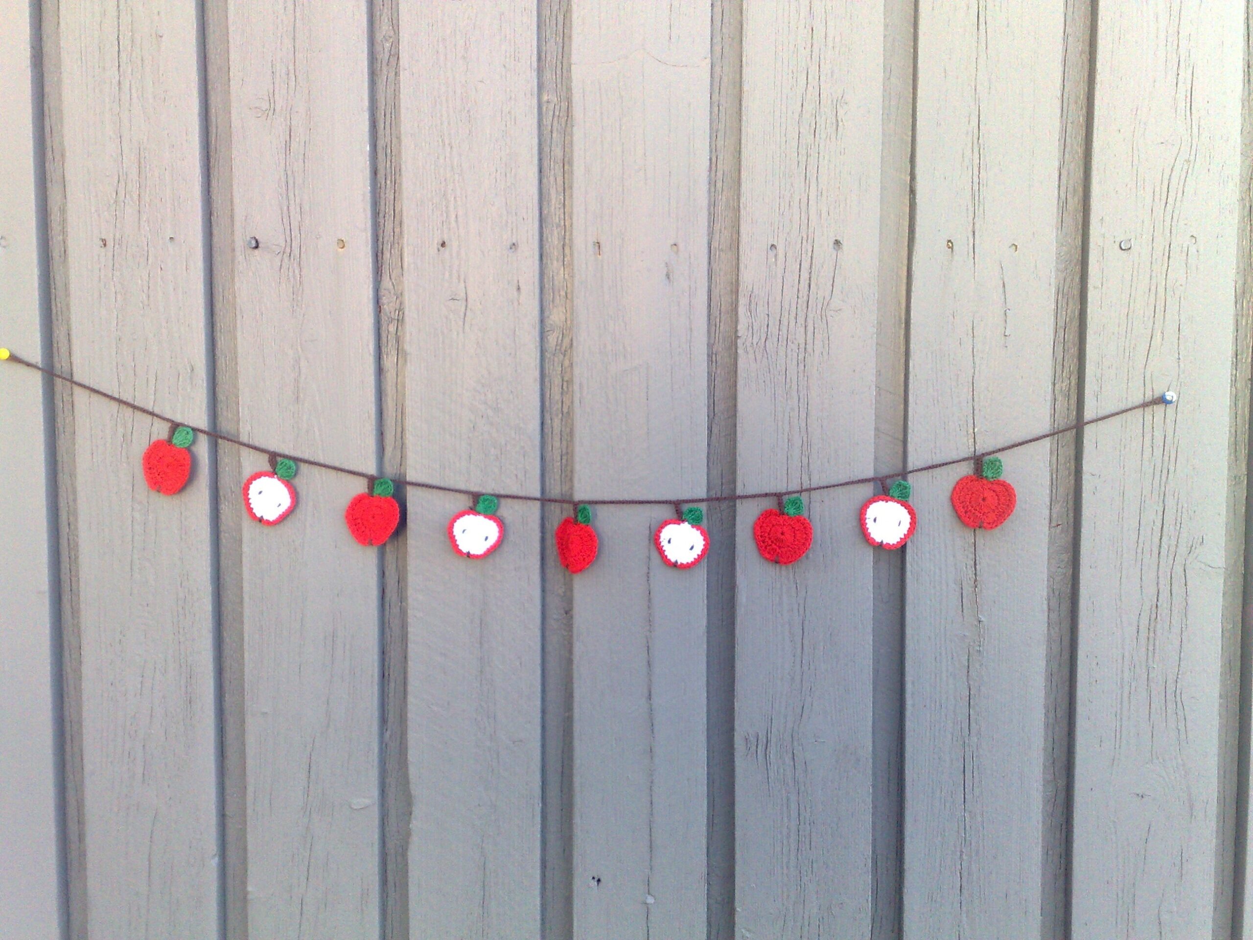 Apfel Girlande – Bild 2